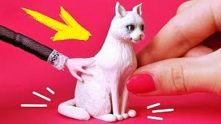 Miniature Cat  DIY Pets for dolls  AnnaOriona