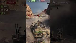 Type 5 Heavy - Raging Godzilla - All Penetrations #worldoftanks #wot #wotreplays #shorts