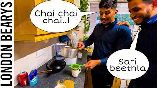 Tea With London Bearys | Mangalorean Life Vlog In London | Boys In Kitchen | 4K #mangalore #vlog #KT