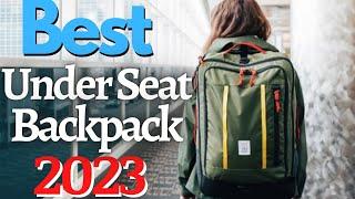 Best Under Seat Backpack 2023 (TOP 3  Picks For Any Budget | Promarkit