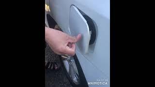 How to open and fix stuck Toyota fuel gas door won't open