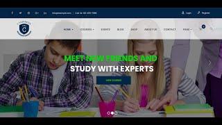 Campress - Responsive Education WordPress Theme | Online Course Website