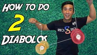 Learn 2 Diabolos for Beginners! 2 Diabolo Tutorial