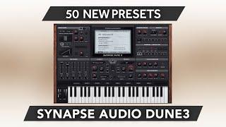 SYNAPSE AUDIO DUNE 3  50 Custom Sounds ► Berlin Legacy Sound Bank