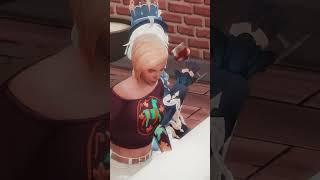 Обычные будни персонажей геншина #genshinimpact #геншинимпакт #sims4