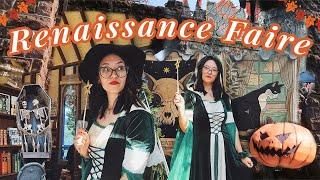 an Autumn Day at the Pennsylvania Renaissance Faire  a cozy October vlog