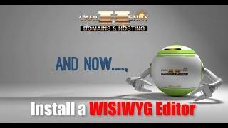 Carl Henry Domains - Install a WYSIWYG Editor (What you see is what you get) in Joomla 3