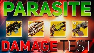 Is Parasite BETTER than Gjallarhorn? (Live Damage Testing) | Destiny 2 Witch Queen