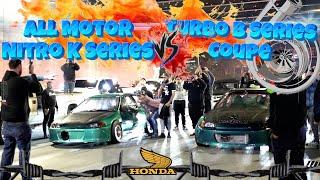 All Motor Nitro Powered K Series Hatch vs Turbo B Series Coupe $9400 Cash