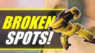 9 Broken Torbjörn Turret Spots! (Overwatch 2)