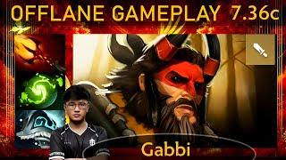  7.36c Gabbi Beastmaster |KDA - 23 KP - 77%| Offlane Gameplay - Dota 2 Top MMR