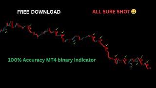 MT4 100% accuracy binary option indicator download for free