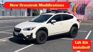 2023 Subaru Crosstrek | Lift Kit and Modifications