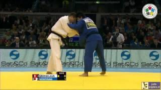 Judo 2014 Grand Prix Dusseldorf: Grossklaus (SUI) - Nishiyama (JPN) [-90kg] bronze