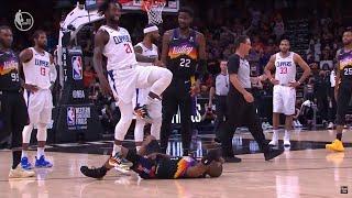 Patrick Beverley mocks Chris Paul for flopping after undercutting him  Clippers vs Suns Game 5