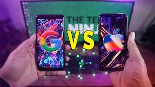 iPhone X vs Pixel 2 XL Review // Real World Phone Battle