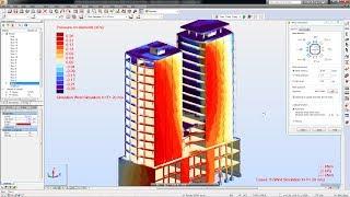 Wind Loads Simulation - Autodesk Robot Structural Analysis Professional 2015