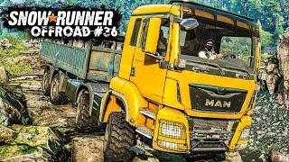 SNOWRUNNER #36: DRAMA auf der Bergroute im MAN TGS 580 | OFFROAD Simulation