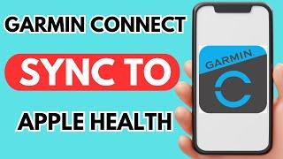 How to sync data from Garmin Connect to Apple Health- Enable or Disable sharing data- (Easy 2024)