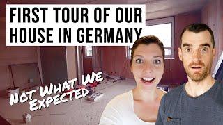 SURPRISING FIRST WALK-THROUGH | Building a House in Germany