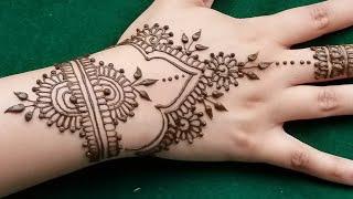 Henna Tutorial: Very Gorgeous And Easy Henna Design For Beginners