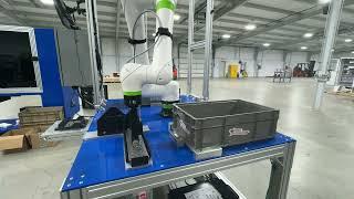 Robotic 3D Bin Picking Stamped Metal Parts