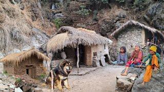 Organic Mountain Village Life || most peaceful and Very Relaxing Life || traditional village Nepal