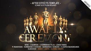 Awards Ceremony Package (After Effects template)