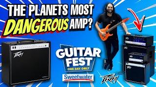 ‼️Misha Mansoor shows us his NEW Peavey Invective COMBO amp at Sweetwater Guitar Fest 2024! 