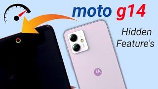 Moto G14 Enable LED Notification Light | Moto g14 hidden features