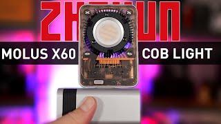 ZHIYUN MOLUS X60 RGB COB Light Combo Review & Tutorial