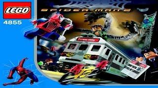 4855 LEGO Spiderman - Spider Man's Train Rescue (Instruction Booklet)