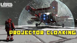 Space Engineers - Projector Cloaking Device, Stealth Concept