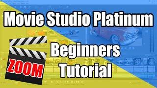 Sony Movie Studio Platinum 13.0 Tutorial - How to Zoom Your Video