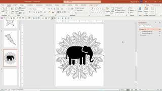 Fill Shapes & Text With Patterns in Powerpoint