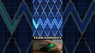 10 LEVELS OF IMPOSSIBLE WAVE (Geometry Dash) #geometrydash #shorts