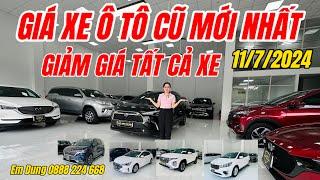 Giá xe ô tô cũ mới nhất giảm mạnh 11/7|Thu mua oto cũ Tphcm|xe đẹp giá tốt