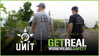 Get Real Workwear | UNIT Clothing Now Available