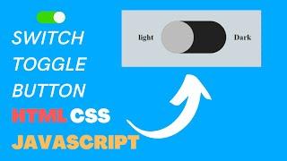 Switch Background Color On Toggle Click [HTML+CSS  + JavaScript]