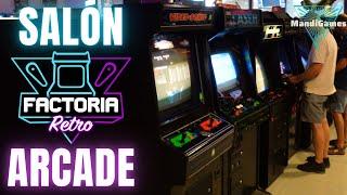 Un salón arcade de los 90s en 2024!! Factoría Retro en Alcorcón - Madrid