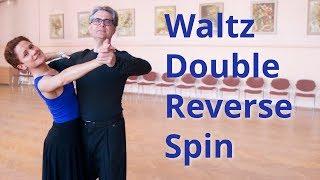 Waltz Intermediate Routine with Fallaway and Double Reverse Spin