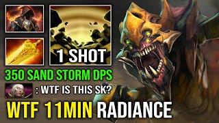 350 RADIANCE SAND STORM BURN DPS 1 Shot Epicenter Instant Delete Imba Hard Carry Sand King Dota 2