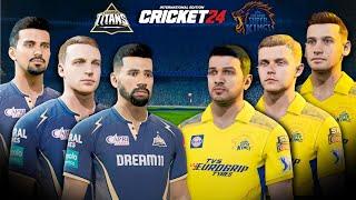 CSK vs GT: Which Team Looks Stronger After the Auction || Cricket 24 Gameplay PS5