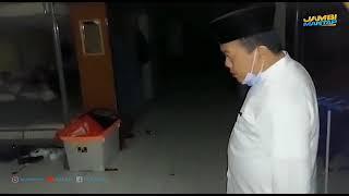 Gubernur Jambi Al Haris Berang Asrama Siswa SMA TT Penuh Sampah