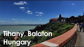 Beautiful Tihany, precious gem of Balaton in Hungary - sun, sky, water