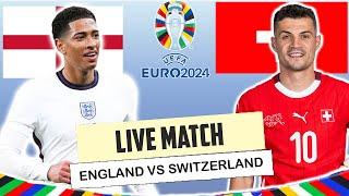  England vs Switzerland Euro Cup 2024 | Quarter Finals Live Watch Along Reaction