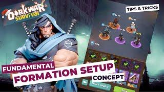 Dark War Survival: Tips and Tricks on Formation Setup - Faction Bonus, Hero Roles, Positioning