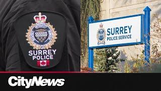 Surrey transitions from the RCMP to the Surrey Police Service