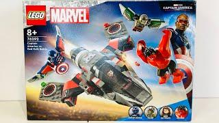 Lego Captain America vs Red Hulk Battle set 76292 REVIEW 2024