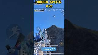 WolfMaster Trick 61 - Hidden Spots 23 #pubgmobile #realwolfmaster #pubgshorts #pubgm